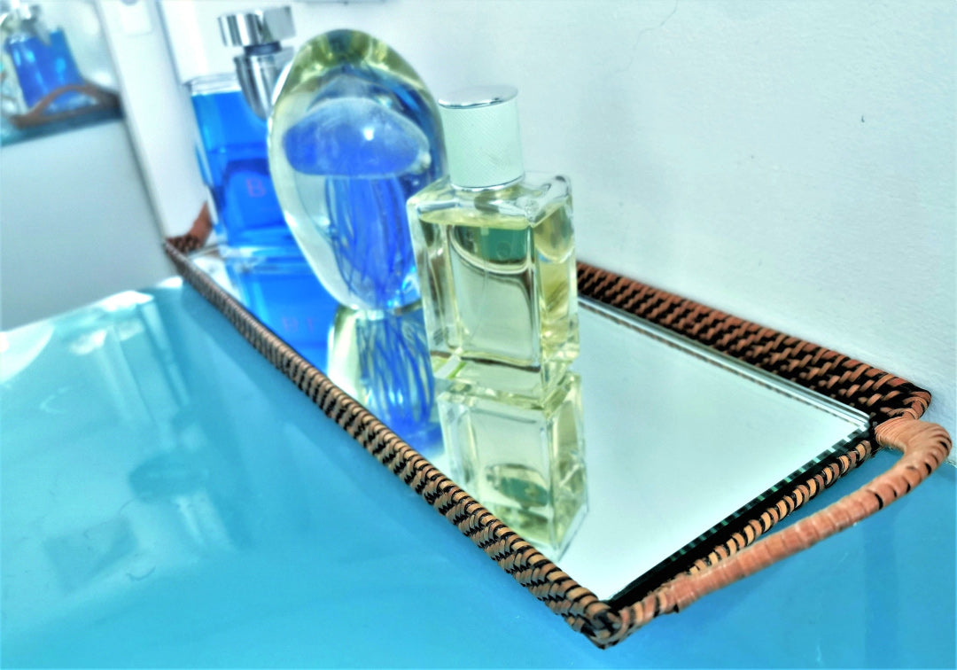 Mirrored Vanity Tray