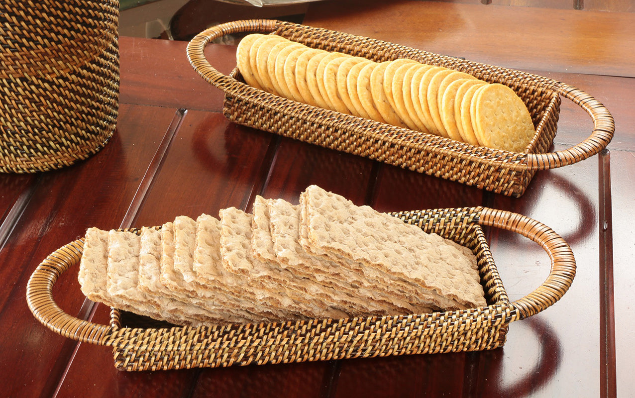 Rectangular Cracker Basket, Set of 2