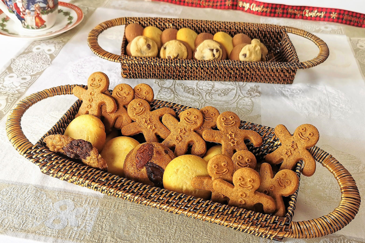 Rectangular Cracker Basket, Set of 2